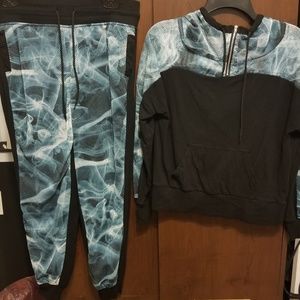 Marble Jogger Set